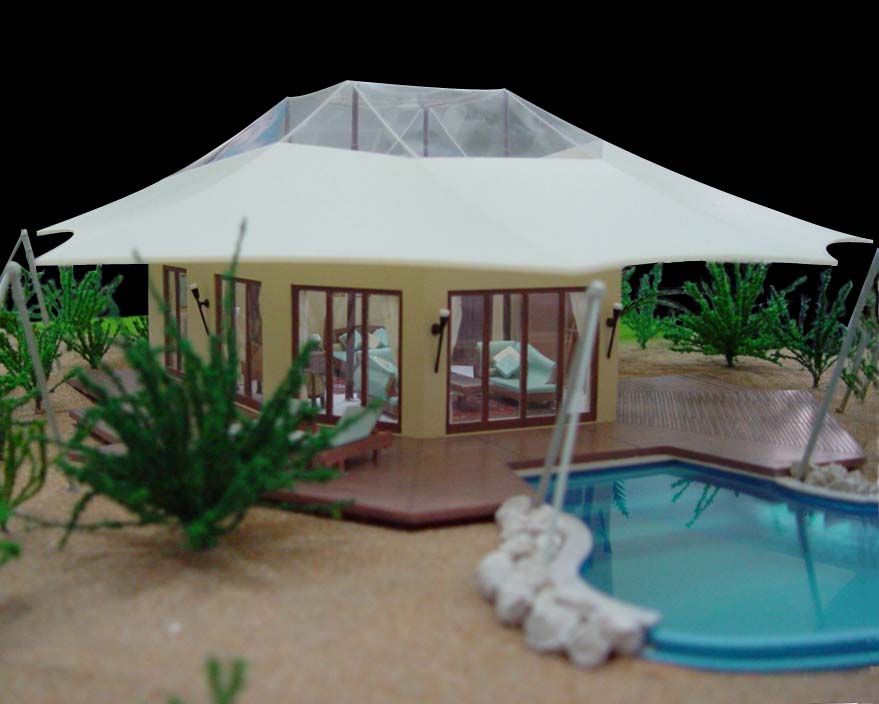 Scale Model - Architectural - Villas - Desert resort - UAE